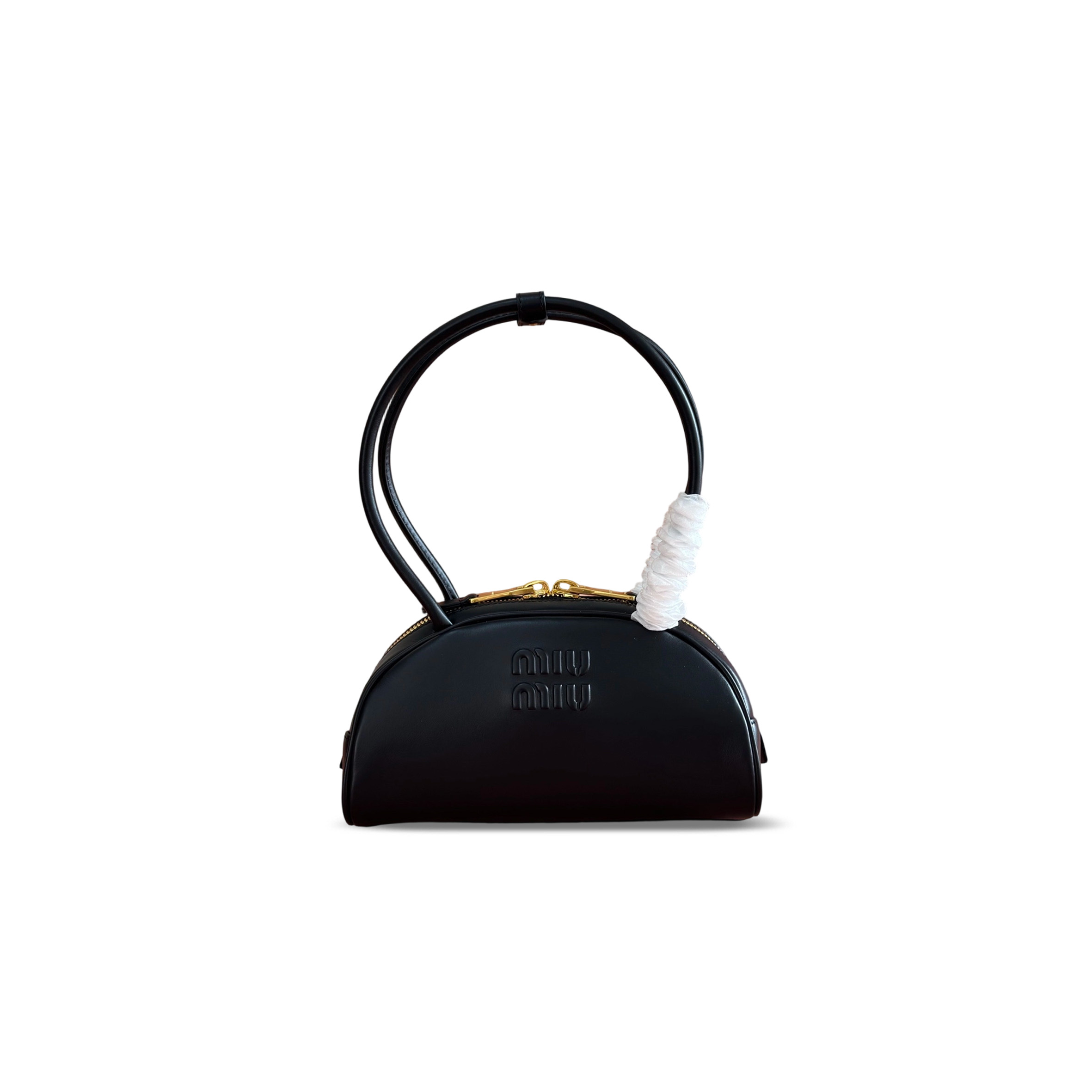 MIU MIU BEAU LEATHER BAG (23*11.5*10cm)